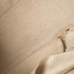 مملوكة مسبقًا Gucci Metallic Beige Leather Small Soho Chain Shoulder Bag