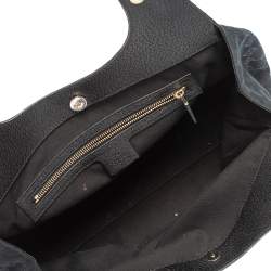 مملوكة مسبقًا Gucci Black GG Canvas And Leather Charmy Shoulder Bag