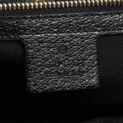 مملوكة مسبقًا Gucci Black GG Canvas And Leather Charmy Shoulder Bag