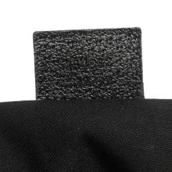 مملوكة مسبقًا Gucci Black GG Canvas And Leather Charmy Shoulder Bag