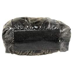 Gucci Black Python Large Hysteria Tote