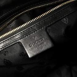 Gucci Black Python Large Hysteria Tote