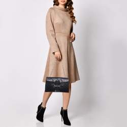 مملوكة مسبقًا Gucci Black Guccissima Leather Medium Emily Shoulder Bag