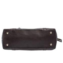 مملوكة مسبقًا Gucci Dark Brown Guccissima Leather Medium Abbey Tote