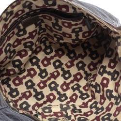 مملوكة مسبقًا Gucci Dark Brown Guccissima Leather Medium Abbey Tote