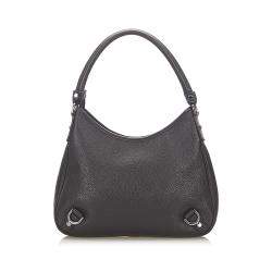 Gucci Black Leather Abbey D-ring Bag