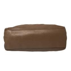 Pre Owned Gucci Brown Leather Medium Soho Tote
