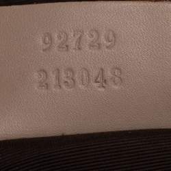 Pre Owned Gucci Beige GG Canvas and Leather Satchel