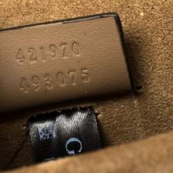 مملوكة مسبقًا Gucci Beige GG Supreme Canvas and Suede Mini Dionysus Shoulder Bag