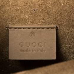 مملوكة مسبقًا Gucci Beige GG Supreme Canvas and Suede Mini Dionysus Shoulder Bag