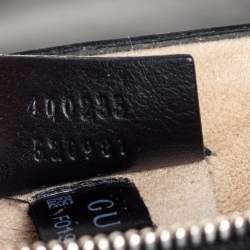 مملوكة مسبقًا حقيبة كتف غوتشي ديانوسس متوسطة جلد ثعبان أخضر