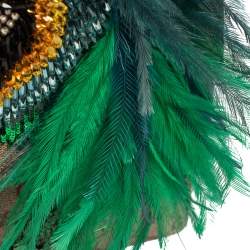 Pre Owned حقيبة كتف غوتشي ديونيسوس متوسطة سويدي و كانفاس جي جي سوبريم بنفسجي و بيج