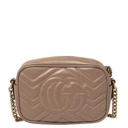 مملوكة مسبقًا حقيبة كروس غوتشي مارمونت جي جي صغيرة جلد ماتيلاس بيج