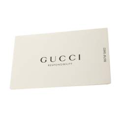 Pre Owned Gucci Beige/Brown Bee Embroidered GG Supreme Canvas and Leather Small Day Backpack