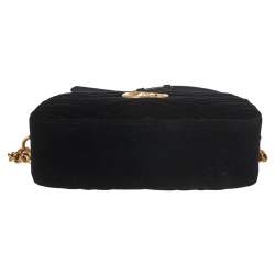 Pre Owned حقيبة كروس غوتشي جي جي مارمونت كاميرا قطيفة ماتيلاس صغيرة