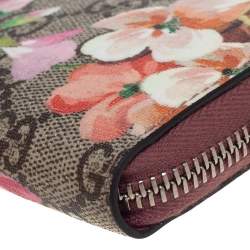 Pre Owned Gucci Multicolor GG Supreme Blooms Canvas Coin Purse