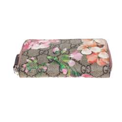 Pre Owned Gucci Multicolor GG Supreme Blooms Canvas Coin Purse