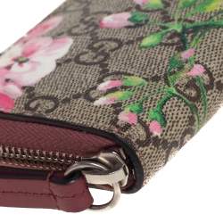 Pre Owned Gucci Multicolor GG Supreme Blooms Canvas Coin Purse