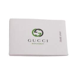 Pre Owned Gucci Tan Leather Continental Wallet