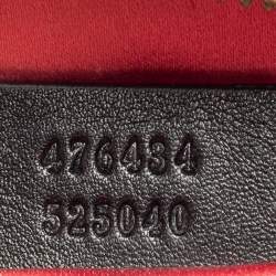 Pre Owned حقيبة غوتشي حزام مارمونت GG  قطيفة ماتيلاس وجلد أسود 