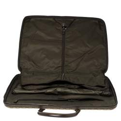 Pre Owned Gucci GG Supreme Interlocking G Garment Hard Case Travel Bag