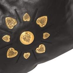 Pre Owned حقيبة يد غوتشي ايرينا كبيرة جلد أسود 