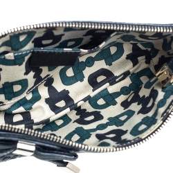 مملوكة مسبقًا حقيبة كلتش غوتشي حمالة معصم برينسي جلد غوتشيسيما أسود