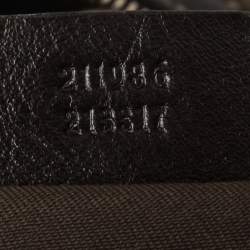 Pre Owned Gucci Beige/Brown GG Canvas and Leather Medium Pelham Hobo 