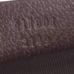 Pre Owned Gucci Beige/Brown GG Coated Canvas Ophidia Cosmetic Case