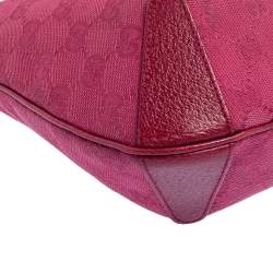 مملوكة مسبقًا حقيبة غوتشي هيريتاج كاتفاس جي جي وردي وجلد