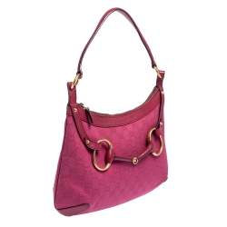 مملوكة مسبقًا حقيبة غوتشي هيريتاج كاتفاس جي جي وردي وجلد