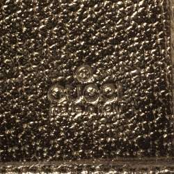 مملوكة مسبقًا Gucci Beige/Metallic GG Canvas and Leather Continental Wallet