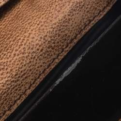 Pre Owned Gucci Beige/Tan GG Canvas and Leather Continental Wallet