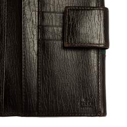 مملوكة مسبقًا Gucci Beige/Ebony GG Canvas and Leather Web Continental Wallet