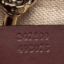 مملوكة مسبقًا Gucci Brown/Beige Canvas and Leather Medium Craft Tote