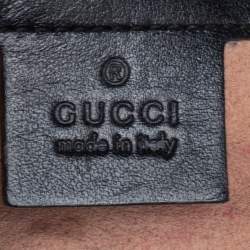 Pre Owned حقيبة كتف غوتشي مارمونت جلد ماتيلاس أسود صغيرة 