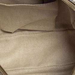 Pre Owned Gucci Metallic Beige Leather Small Soho Disco Crossbody Bag
