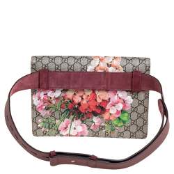 مملوكة مسبقًا حقيبة خصر غوتشي ديونيسوس سويدي بطبعة زهور وكانفاس GG سوبريم 