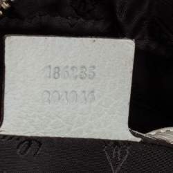 Pre Owned Gucci Off White Leather Aviatrix Boston Bag