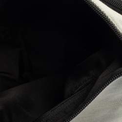 مملوكة مسبقًا حقيبة غوتشي بامبوو كانفاس رصاصي/ أسود بيد علوية 