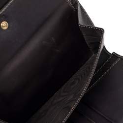 Pre Owned محفظة غوتشي ويب جلد وكان فاس جي جي سوبريم بيج/بني