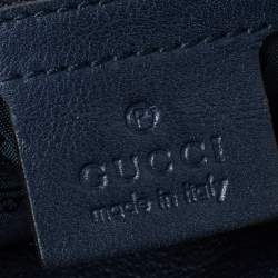 مملوكة مسبقًا Gucci Beige/Black GG Crystal Coated Canvas Hysteria Hobo