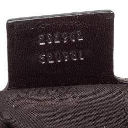 مملوكة مسبقًا Gucci Beige/Black GG Canvas GG Twins Medium Hobo