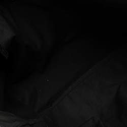 Pre Owned Gucci Black GG Canvas Double Pocket Web Handle Tote