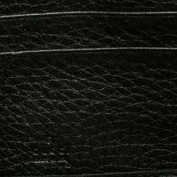 Pre Owned Gucci Black Leather Soho Zip Around Wallet