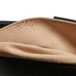 Pre Owned حقيبة كتف غوتشي مارمونت جلد ماتيلاس أسود مزينة جي جي صغيرة