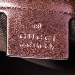 Pre Owned حقيبة هوبو غوتشي إصدار محدود للذكرى السنوية ال 85 جلد ثعبان متعدد الألوان