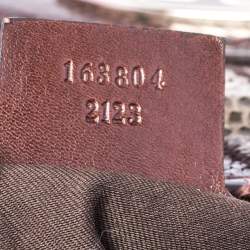 Pre Owned حقيبة هوبو غوتشي إصدار محدود للذكرى السنوية ال 85 جلد ثعبان متعدد الألوان