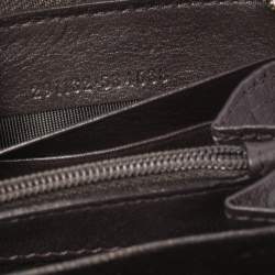 مملوكة مسبقًا Gucci Beige/Brown GG Canvas and Leather Sukey Zip Around Wallet