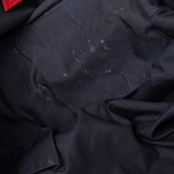 Pre Owned Gucci Beige/Red GG Canvas And Leather Jolicoeur Tote